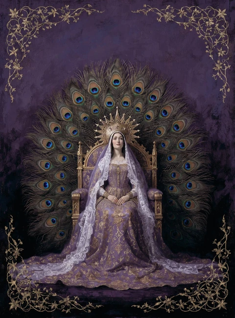 Carta da Rainha com Hera